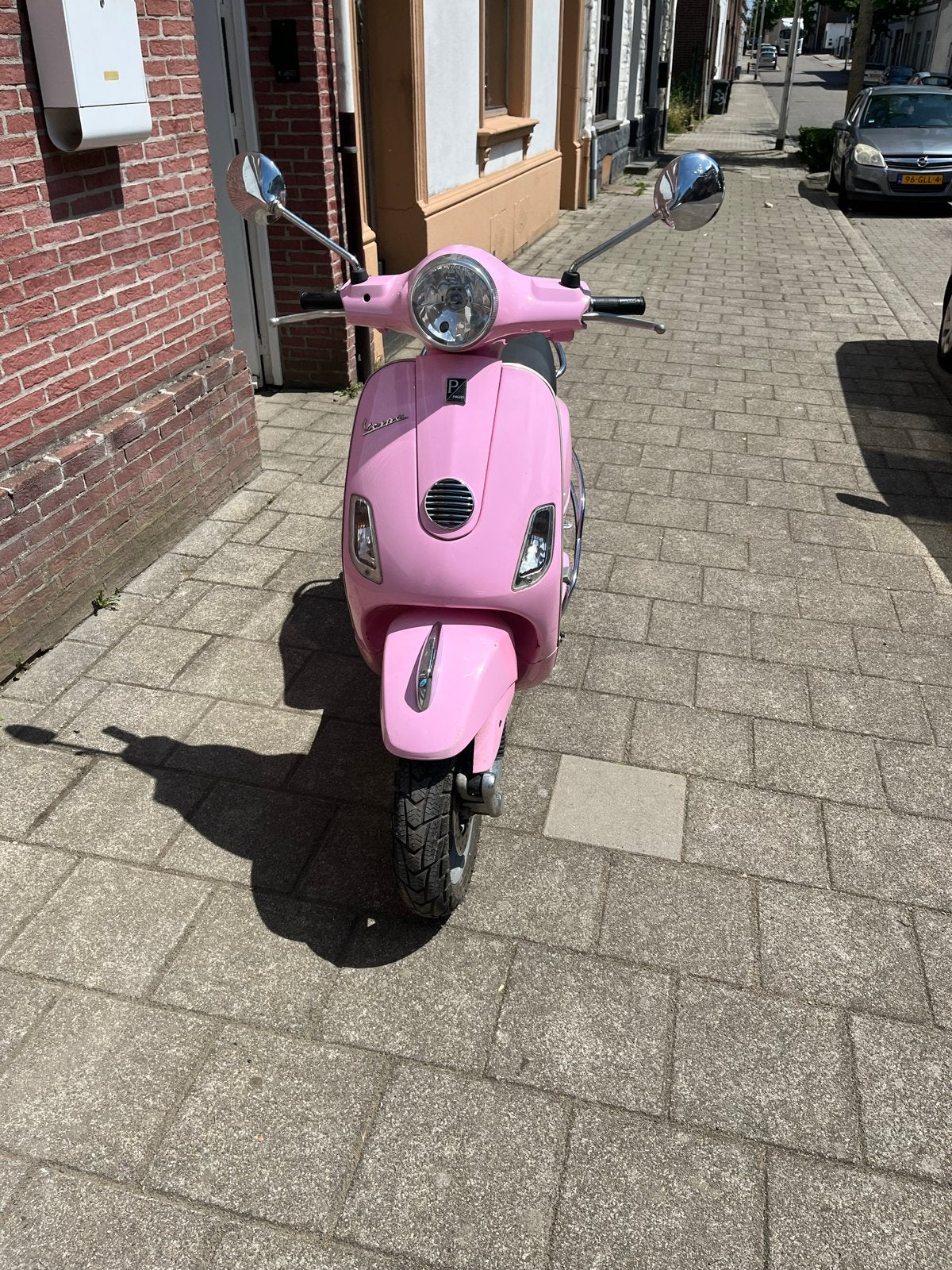Vespa LX 2-takt 50cc - Roze met Nieuwe Zadelhoes, Ophalen of Verzenden, Gebruikt