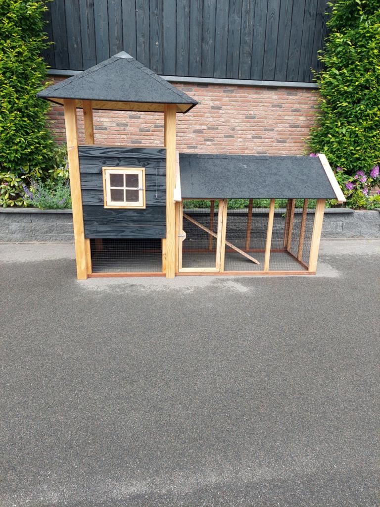 Kippenhok, hooiberg, Dieren en Toebehoren, Ophalen of Verzenden, Nieuw, Kippenhok of Kippenren