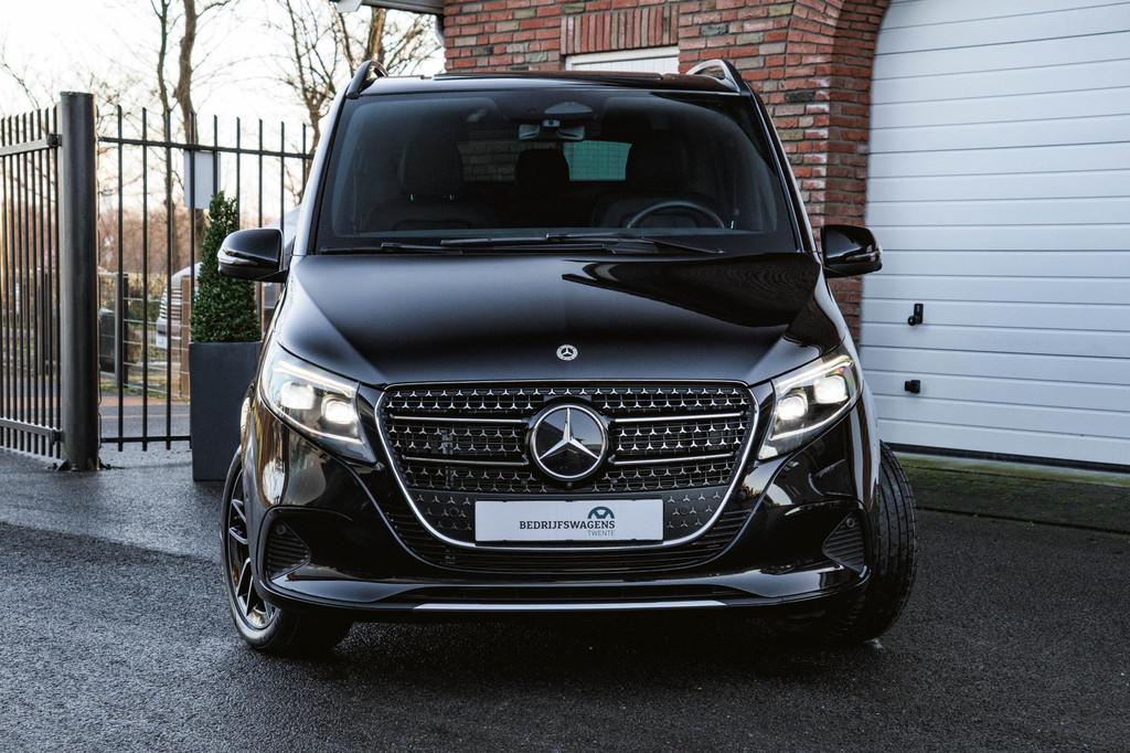 Mercedes-Benz V-Klasse 300d Extra Lang L3 237PK Automaat DUB, Gebruikt, Zwart, 4 cilinders, 2000 kg
