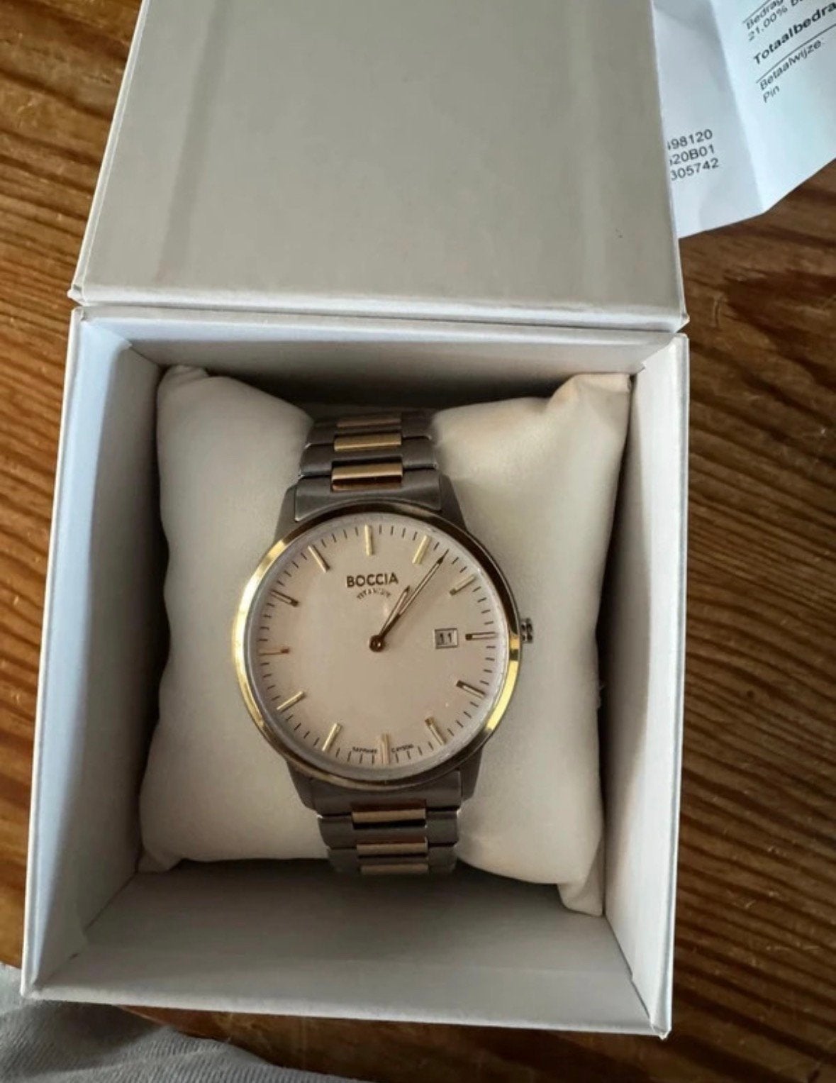 Boccia Horloge titanium, Overige merken, Overige materialen, Polshorloge, Overige materialen