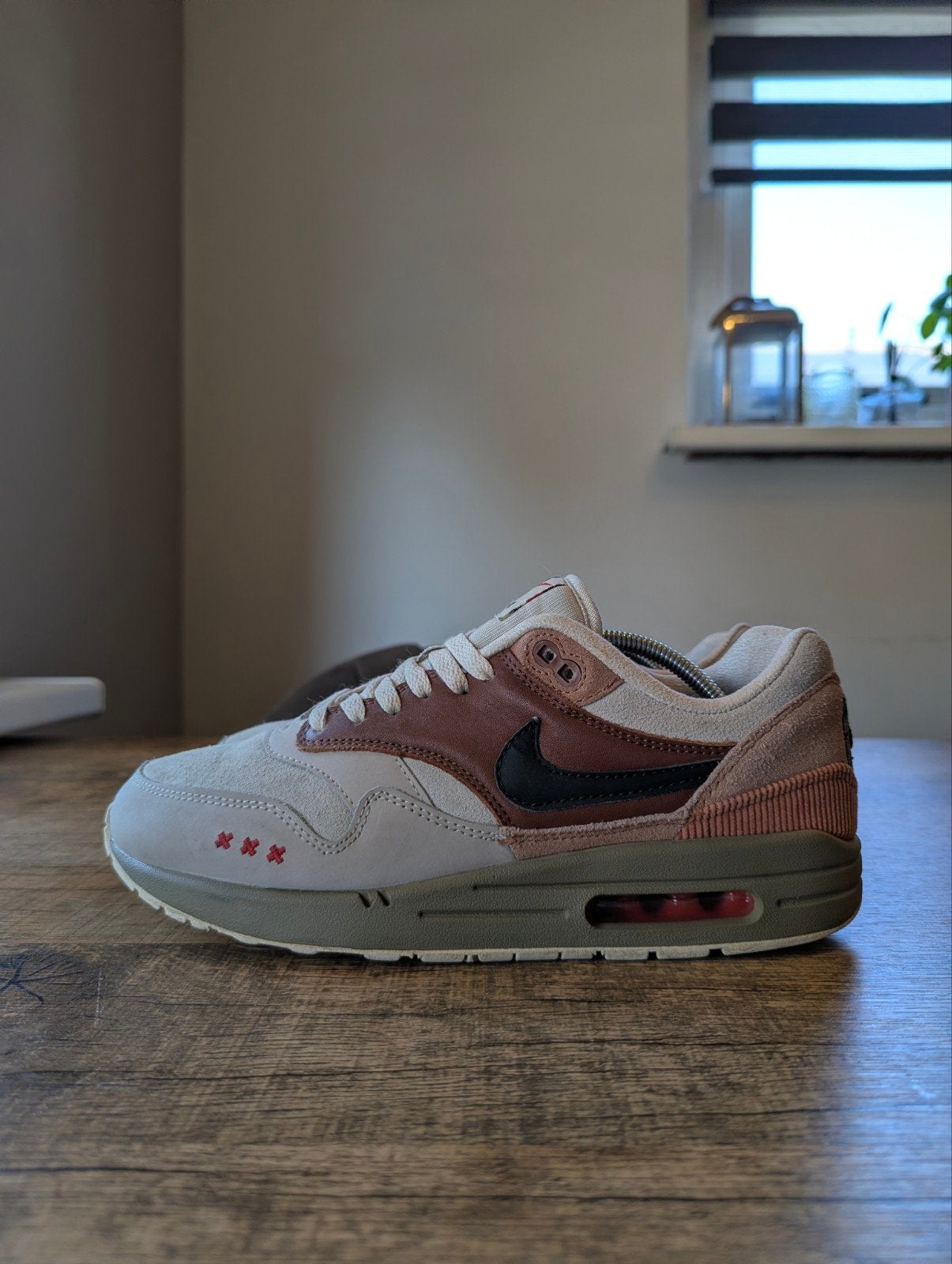 Nike Air Max 1 Amsterdam City Pack, Kleding | Heren, Schoenen, Nike air max, Overige kleuren, Ophalen of Verzenden, Gedragen
