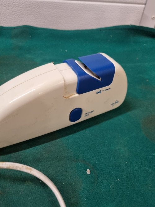 messen scharen slijper elektrisch, Huis en Inrichting, Keuken | Keukenbenodigdheden, Ophalen of Verzenden, 'T Olde Gre-j, Info@toldegrej.nl