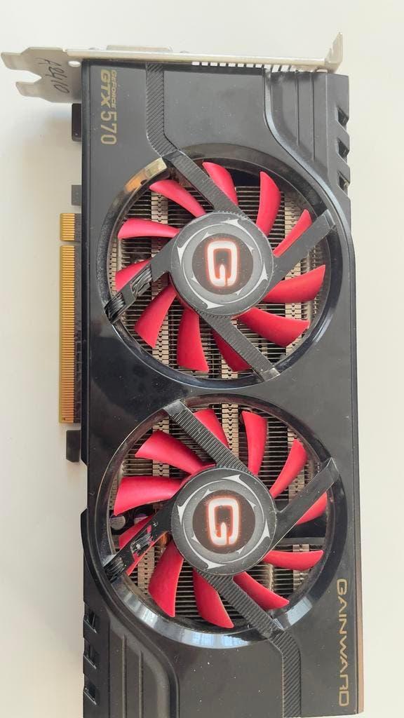 Gainward GeForce GTX 570 videokaart, Computers en Software, Videokaarten, Gebruikt, Ophalen of Verzenden, GDDR5, PCI-Express 1