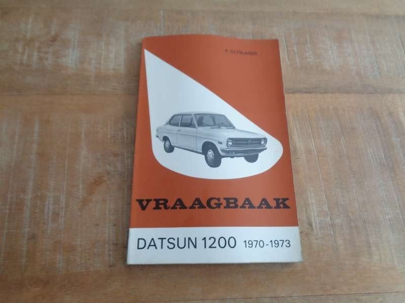 Datsun 1200 Vraagbaak Werkplaatshandboek Nederlands, Verzenden, Gelezen, Overige merken