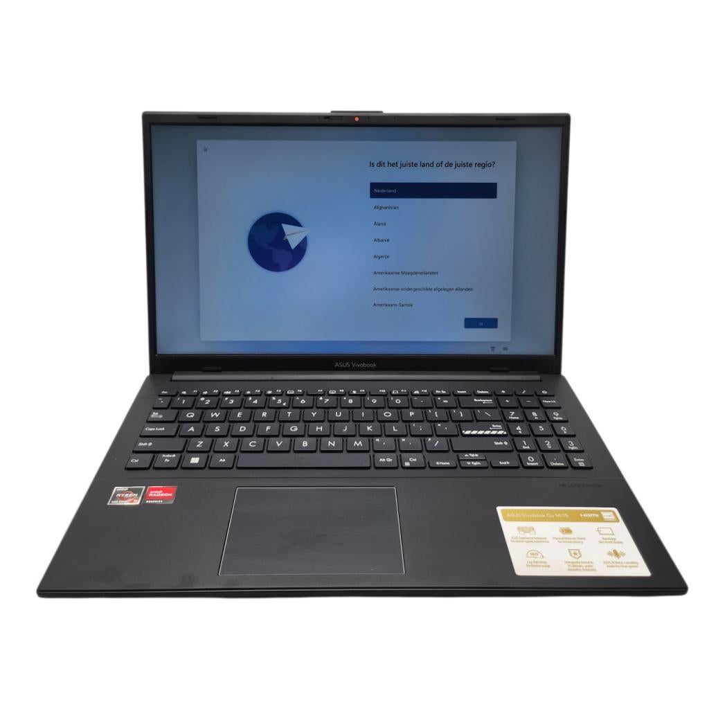 ASUS Vivobook Go 15 E1504FA-NJ179W | AMD Ryzen 5 7520U | 2,8, Computers en Software, Asus, Zo goed als nieuw, Support@asus.com