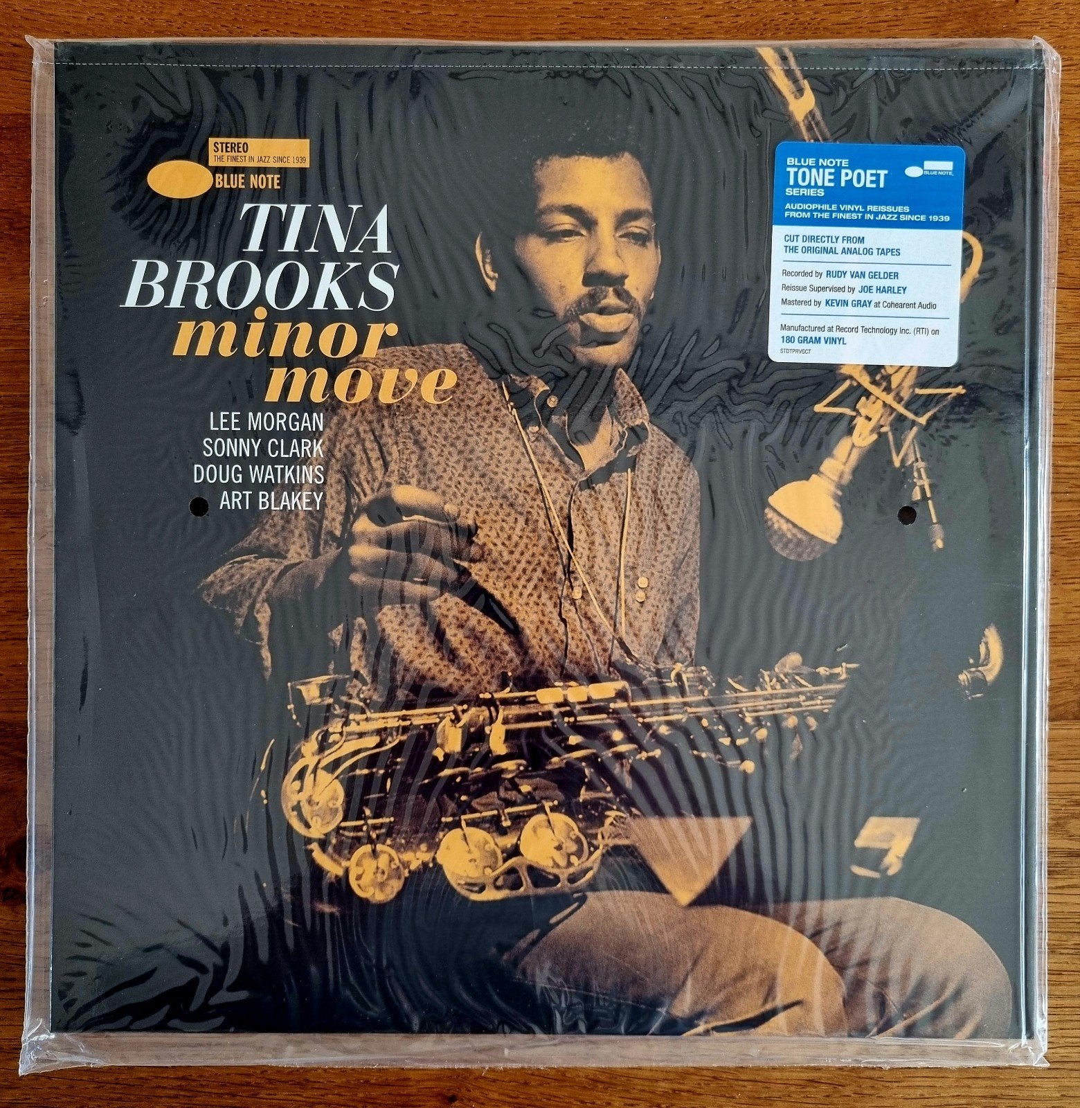 Tina Brooks - Minor Move (LP - reissue), LP, Geseald, Ophalen of Verzenden, 12 inch
