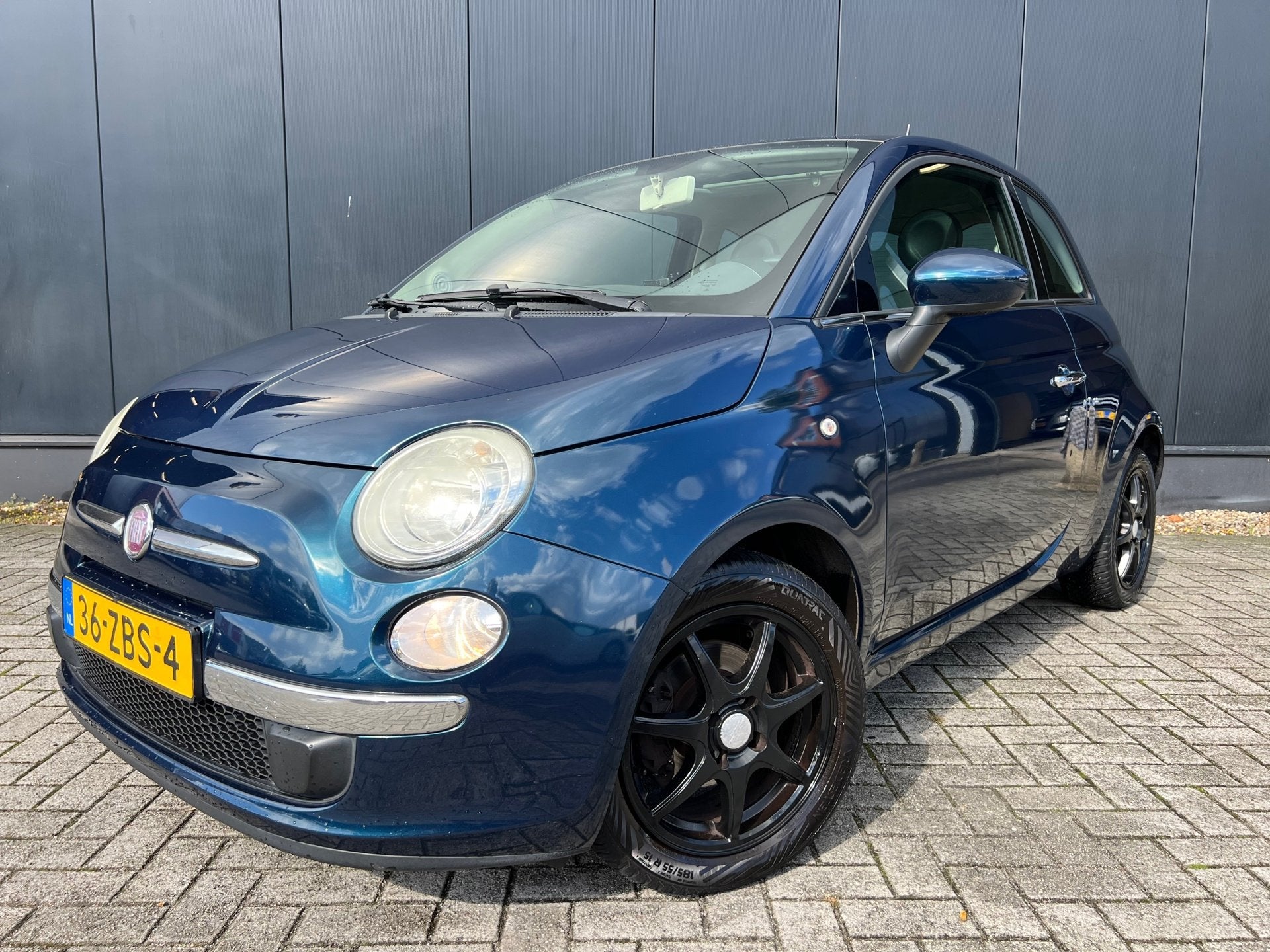 Fiat 500 0.9 TwinAir Lounge '12 Automaat/Panodak/NwApk, Auto's, Euro 5, 86 pk, Gebruikt, 31 €/maand