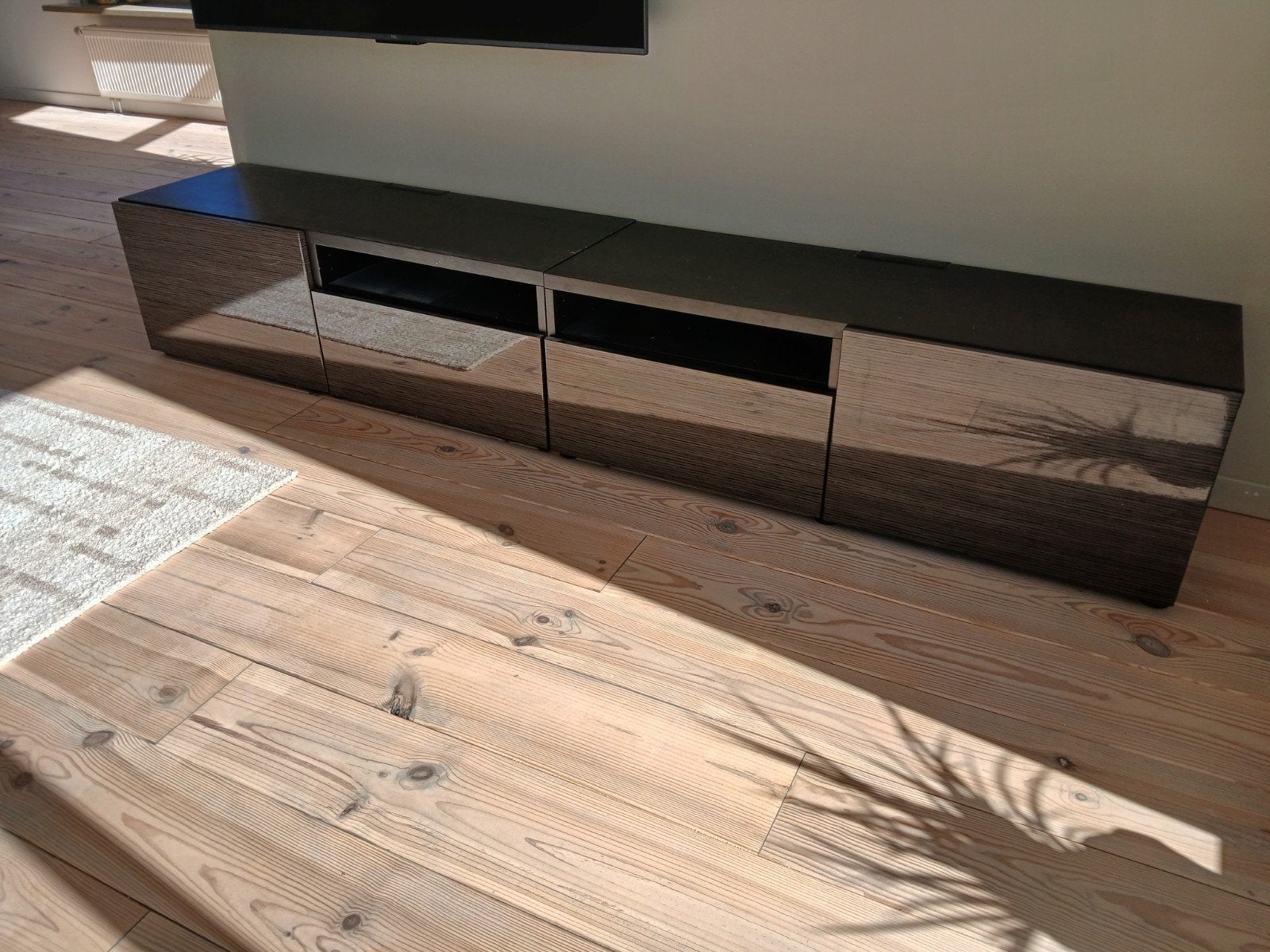 IKEA BESTÅ tv-meubel, Ophalen, Gebruikt, Modern, Strak, 200 cm of meer