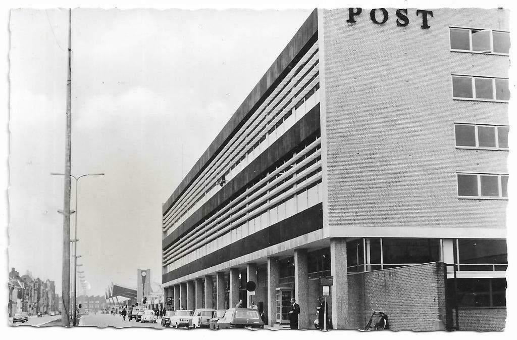 AK Tilburg - Postkantoor, Verzenden, 1960 tot 1980, Ongelopen, Noord-Brabant