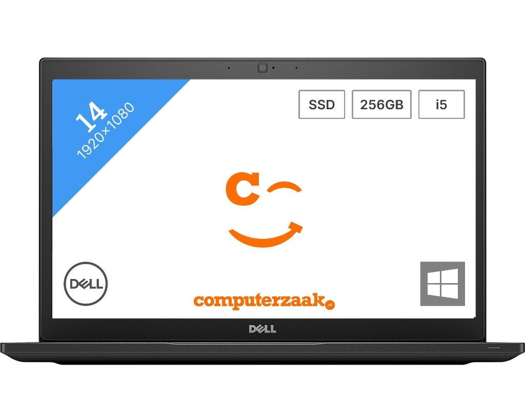 Dell Latitude 7490/Intel Core i5/8GB/256GB SSD/Windows 11, Computers en Software, 256 GB, Contact_dell@dell.com, 2 tot 3 Ghz, Refurbished