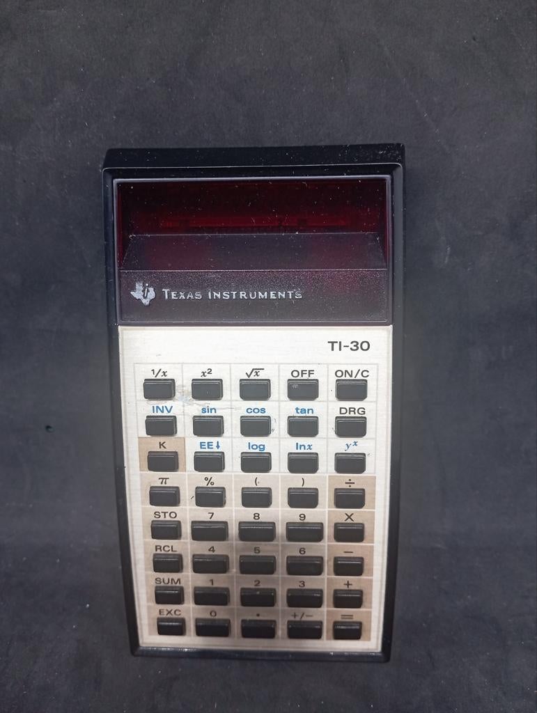 Texas Instruments TI-30, jaren 70, Diversen, Ophalen