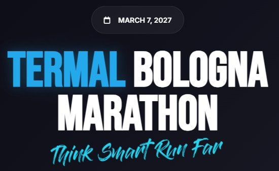Startbewijs Termal Bologna Marathon 7 maart 2027, Sport en Fitness, Loopsport en Atletiek, Overige merken, Overige typen, Nieuw
