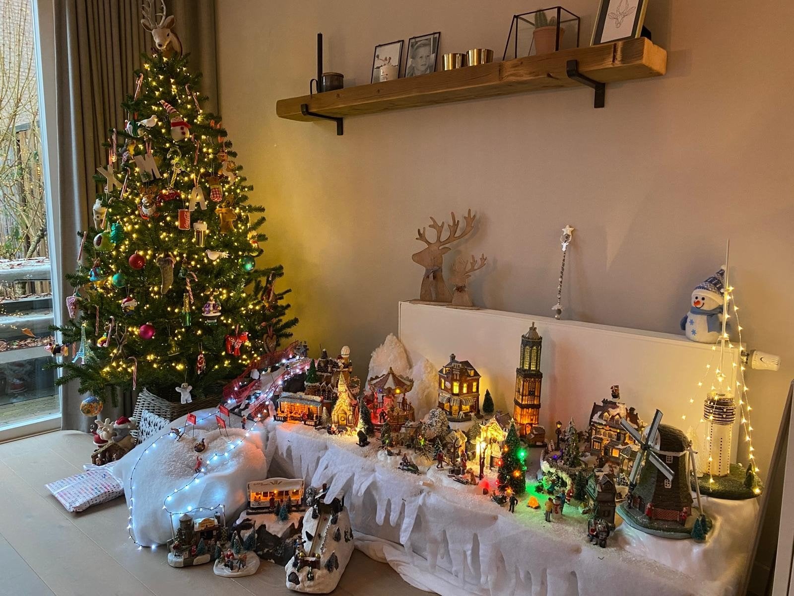 Compleet Kerstdorp, Diversen, Ophalen
