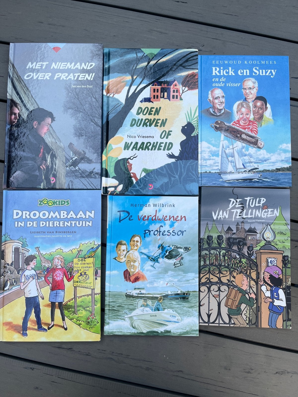6 Spannende Kinderboeken Nieuw, Ophalen of Verzenden, Gelezen, Fictie algemeen