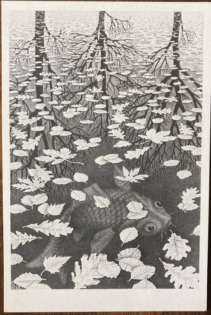 kunstkaarten, Ophalen of Verzenden, 1960 tot 1980, Ongelopen, Overige thema's