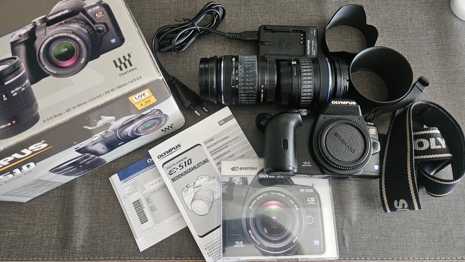 Olympus E-510 Spiegelreflexcamera – In Uitstekende Staat, Spiegelreflex, Ophalen of Verzenden, Zo goed als nieuw, Olympus