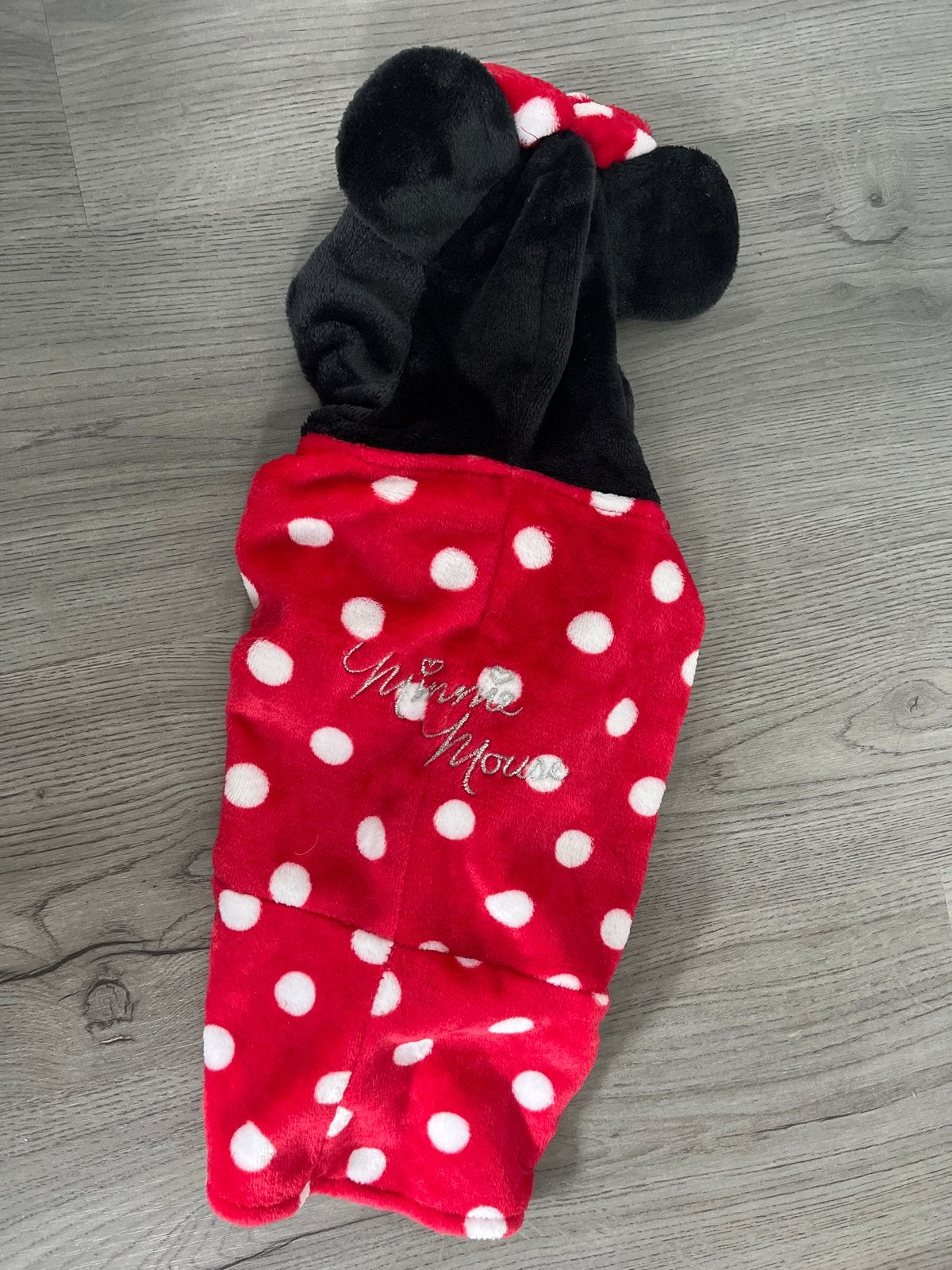 Minnie Mouse hondenpakje, Ophalen, Gebruikt