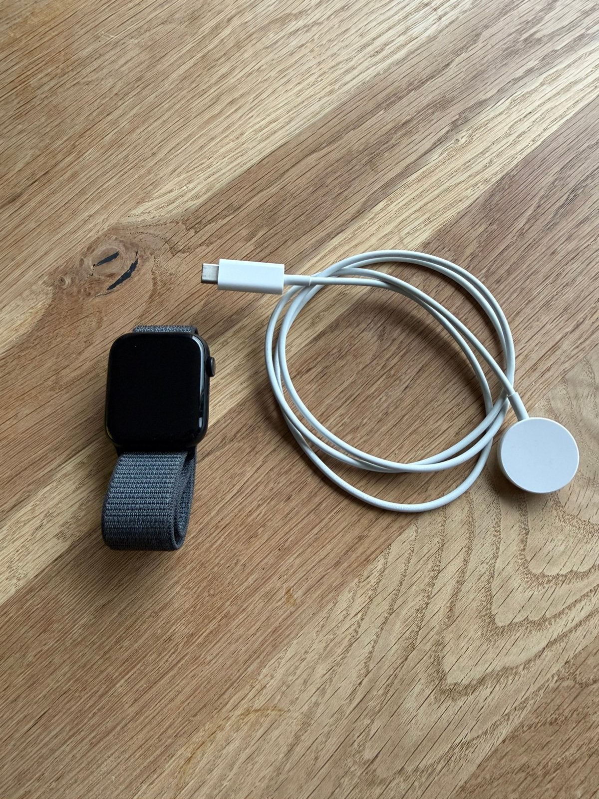 Apple Watch SE (Gen 2) 44mm GPS - Middernacht, Zwart, IOS, Ophalen of Verzenden, Zo goed als nieuw