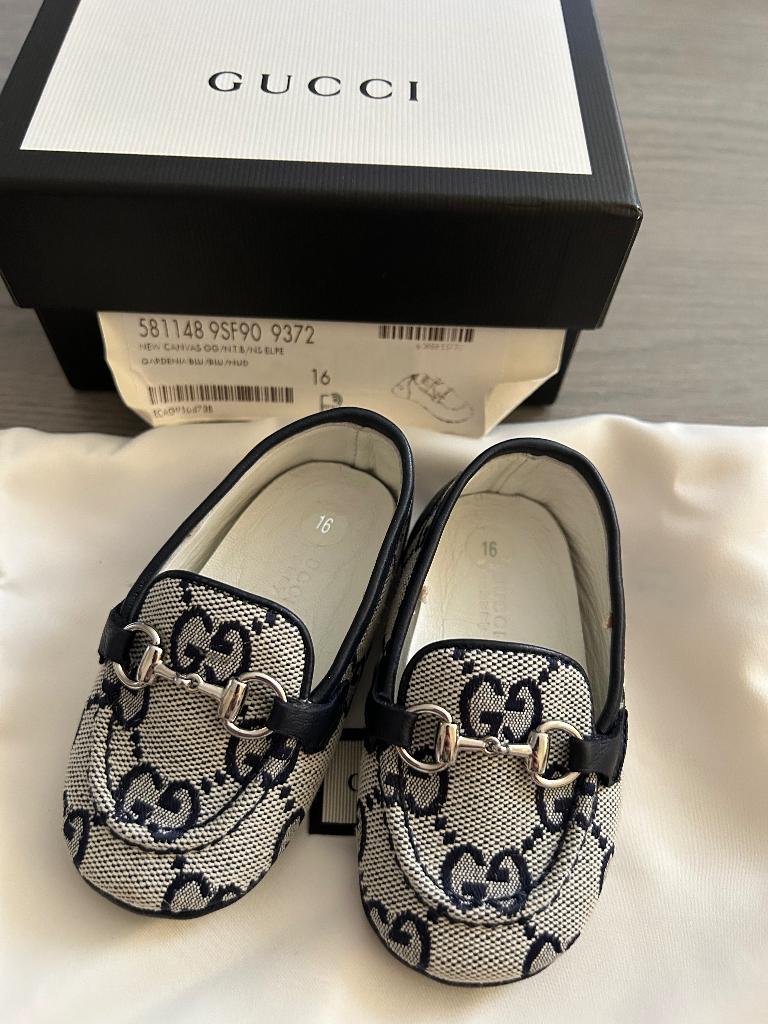 Gucci babyschoenen maat 16, Schoentjes, Gucci, Nieuw, Verzenden