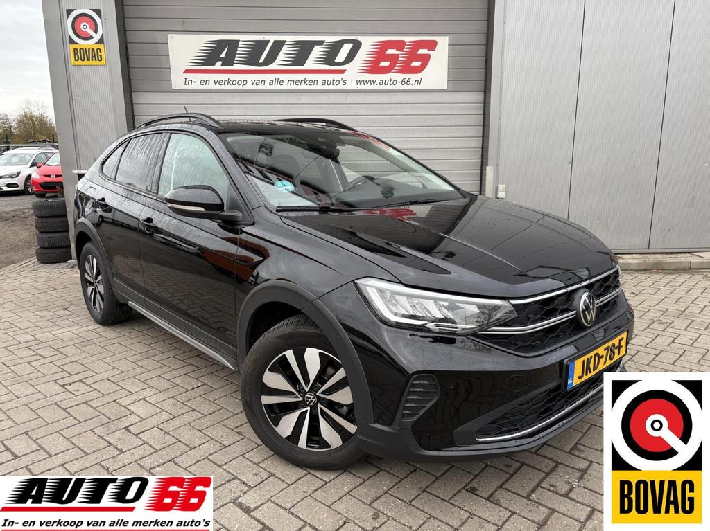 Volkswagen Taigo 1.0 TSI Life Edition, Adaptive Cruise Control, Gebruikt, 95 pk, Zwart