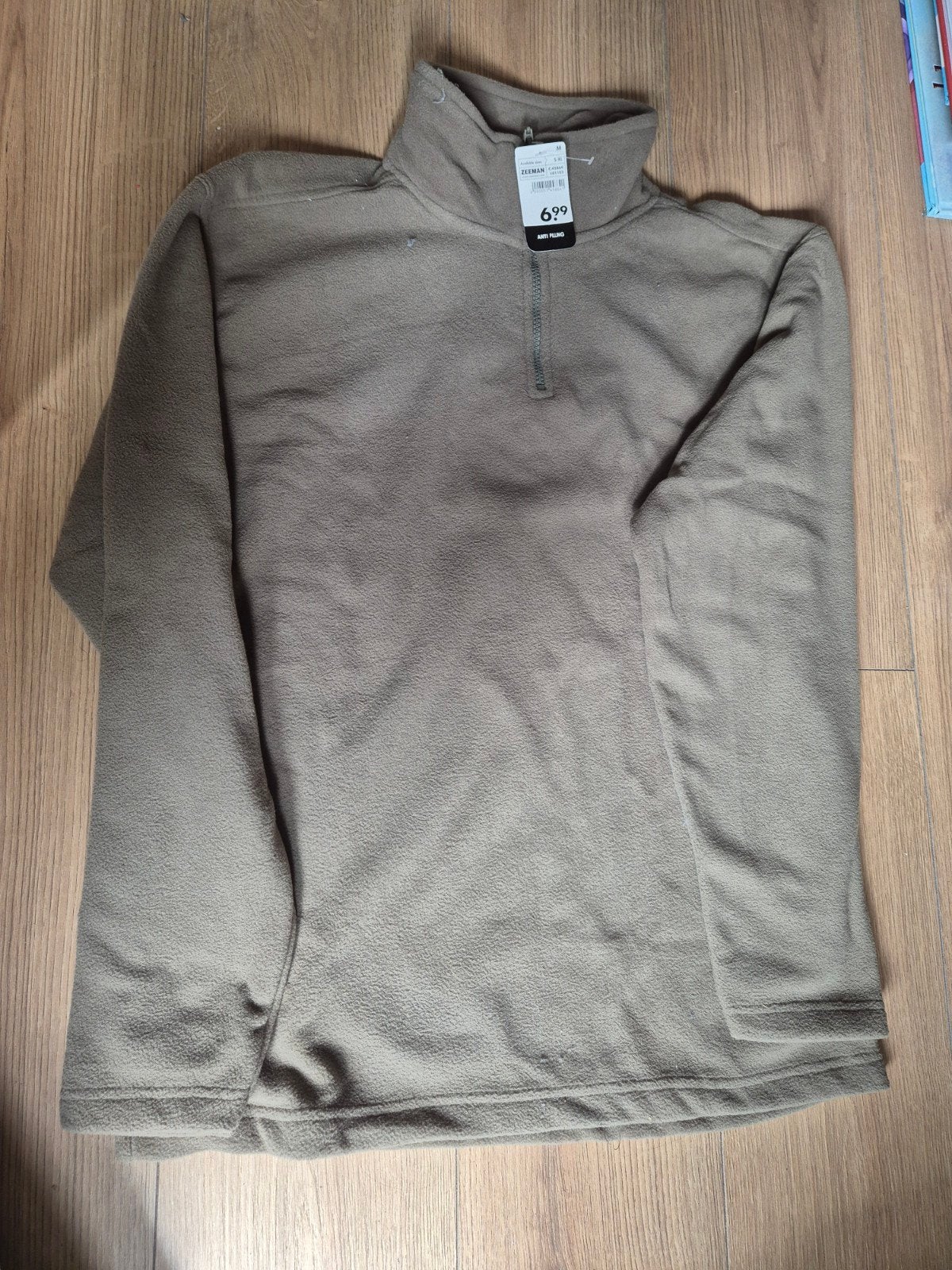 4 Nieuwe Fleece Truien - Groen, Zwart, Rood, Blauw - Maat M, Ophalen of Verzenden, Nieuw, Maat 48/50 (M), Groen