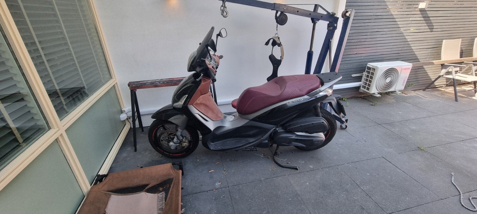 beverly 300, Ophalen, Gebruikt