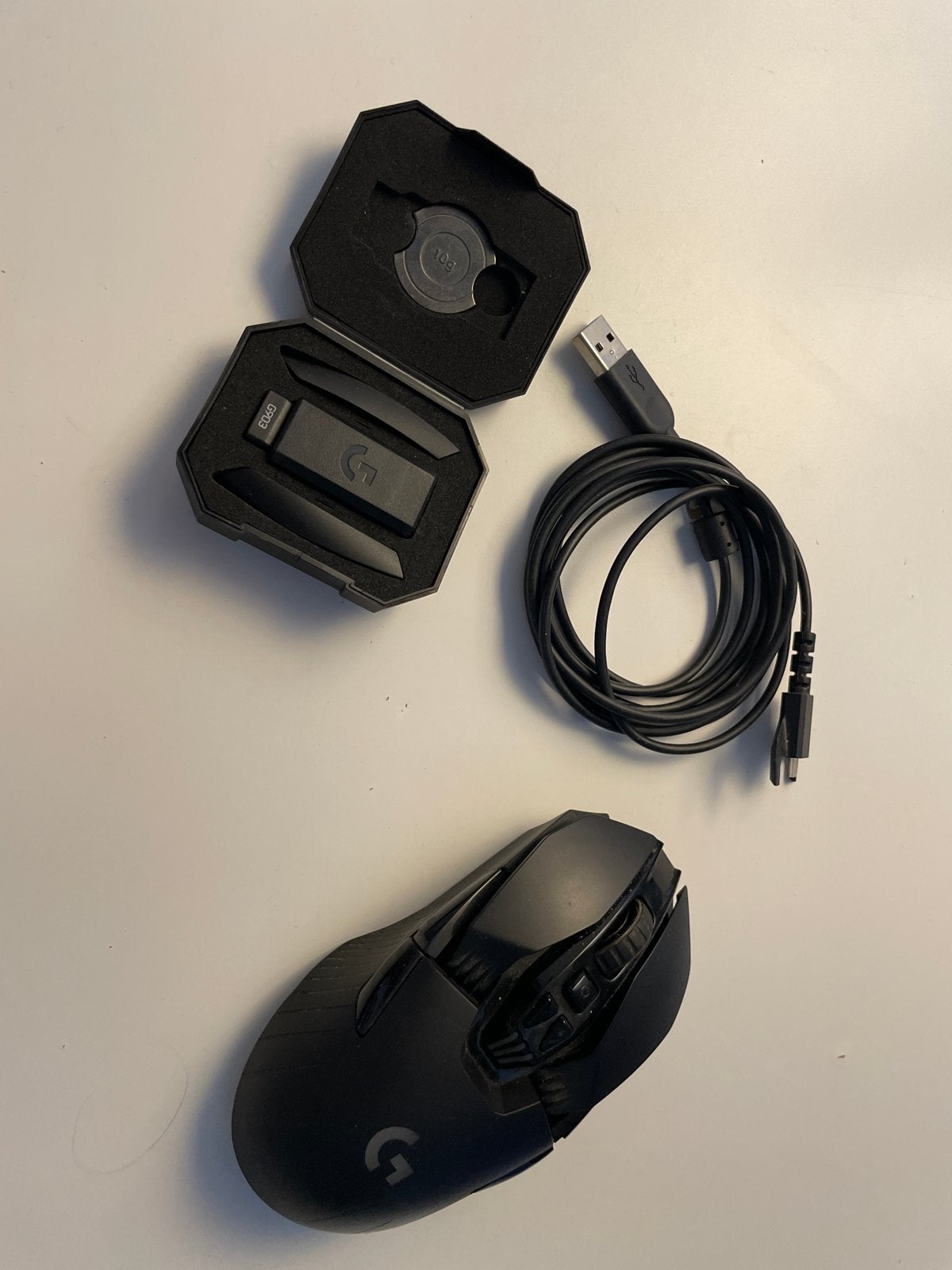 Logitech G903 Lightspeed Gaming Muis - Draadloos, Computers en Software, Muizen, Muis, Gebruikt, Gaming muis, Rechtshandig