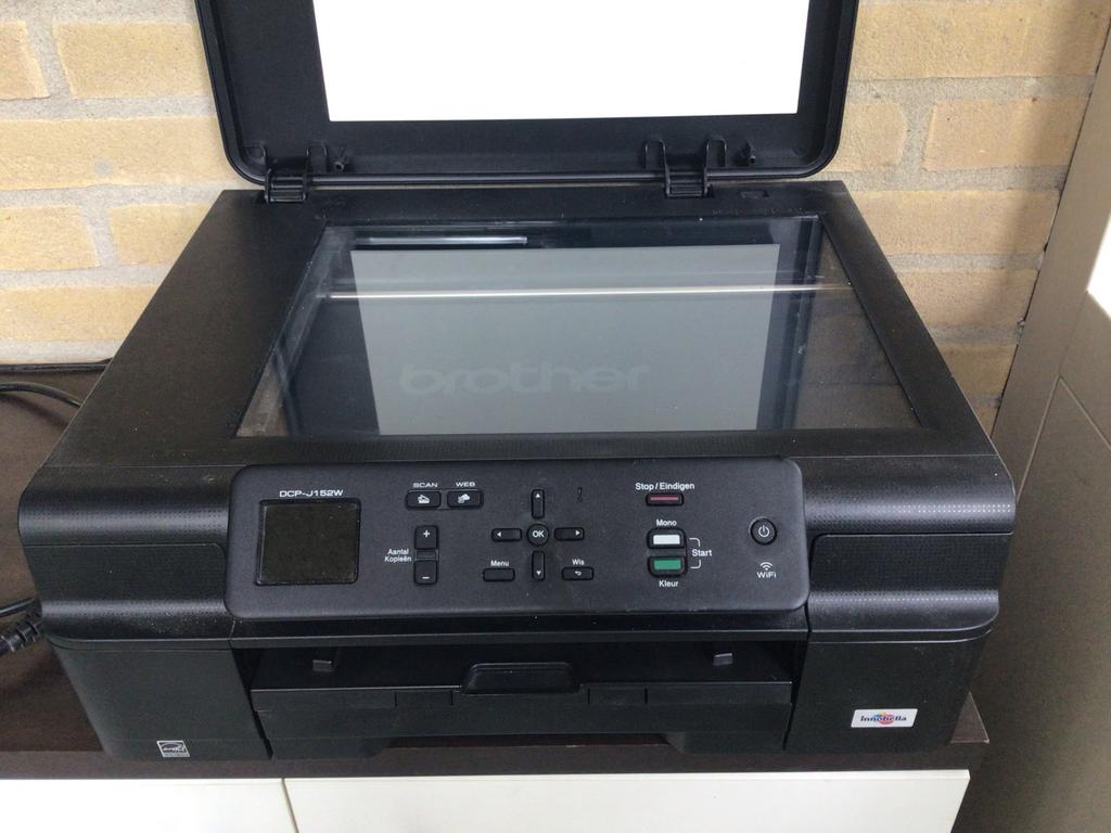 Brother DCP-J152W All-in-one Inkjetprinter met Wifi, Computers en Software, Printers, Ophalen, Gebruikt, Inkjetprinter, All-in-one