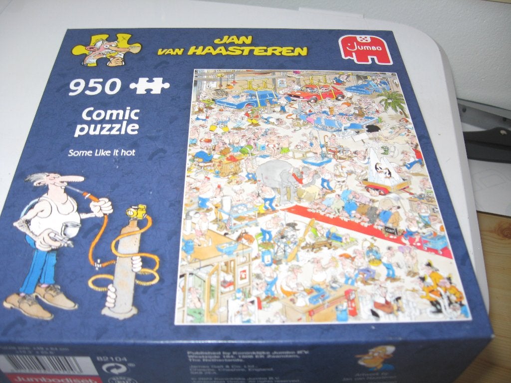 Jan van Haasteren SOME LIKE IT HOT  950 stukjes, Ophalen of Verzenden, 500 t/m 1500 stukjes, Zo goed als nieuw, Legpuzzel