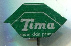 TIMA meer dan prima blik kleding misdruk speldje ( L_095), Verzenden, Zo goed als nieuw, Merk, Speldje of Pin