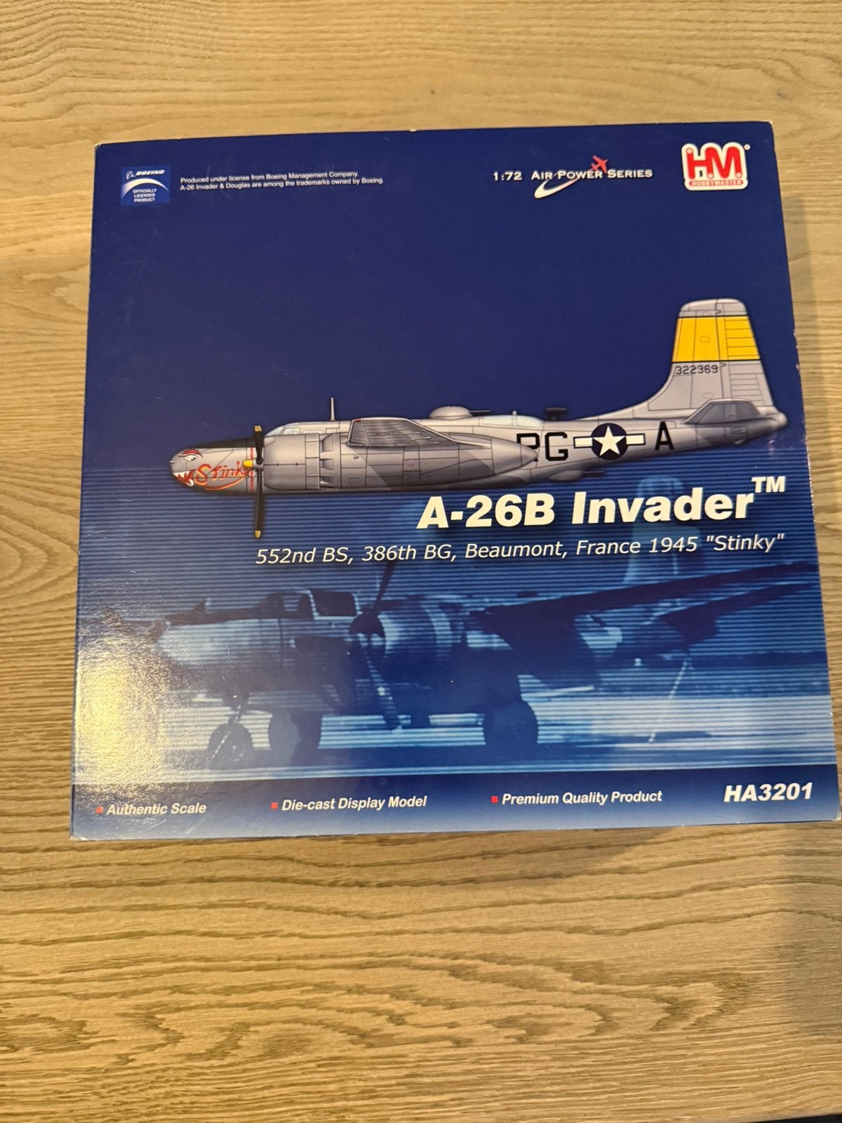 Hobby master A-26 Intruder HA3201, Ophalen of Verzenden, Zo goed als nieuw, Groter dan 1:72, Overige merken