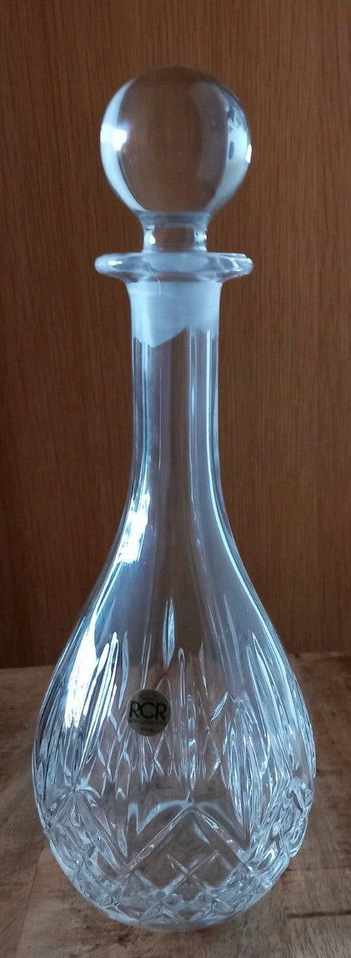Nieuwe kristallen karaf - RCR Italia, Antiek en Kunst, Antiek | Glas en Kristal, Ophalen