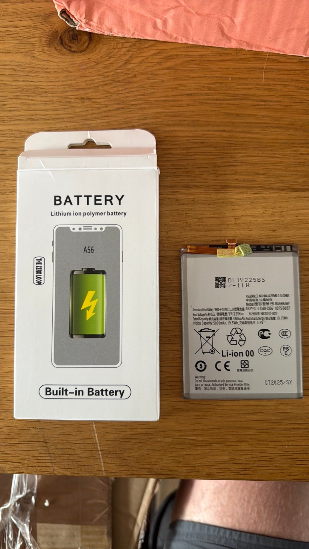 Samsung A56 batterij, Ophalen of Verzenden, Nieuw, Samsung