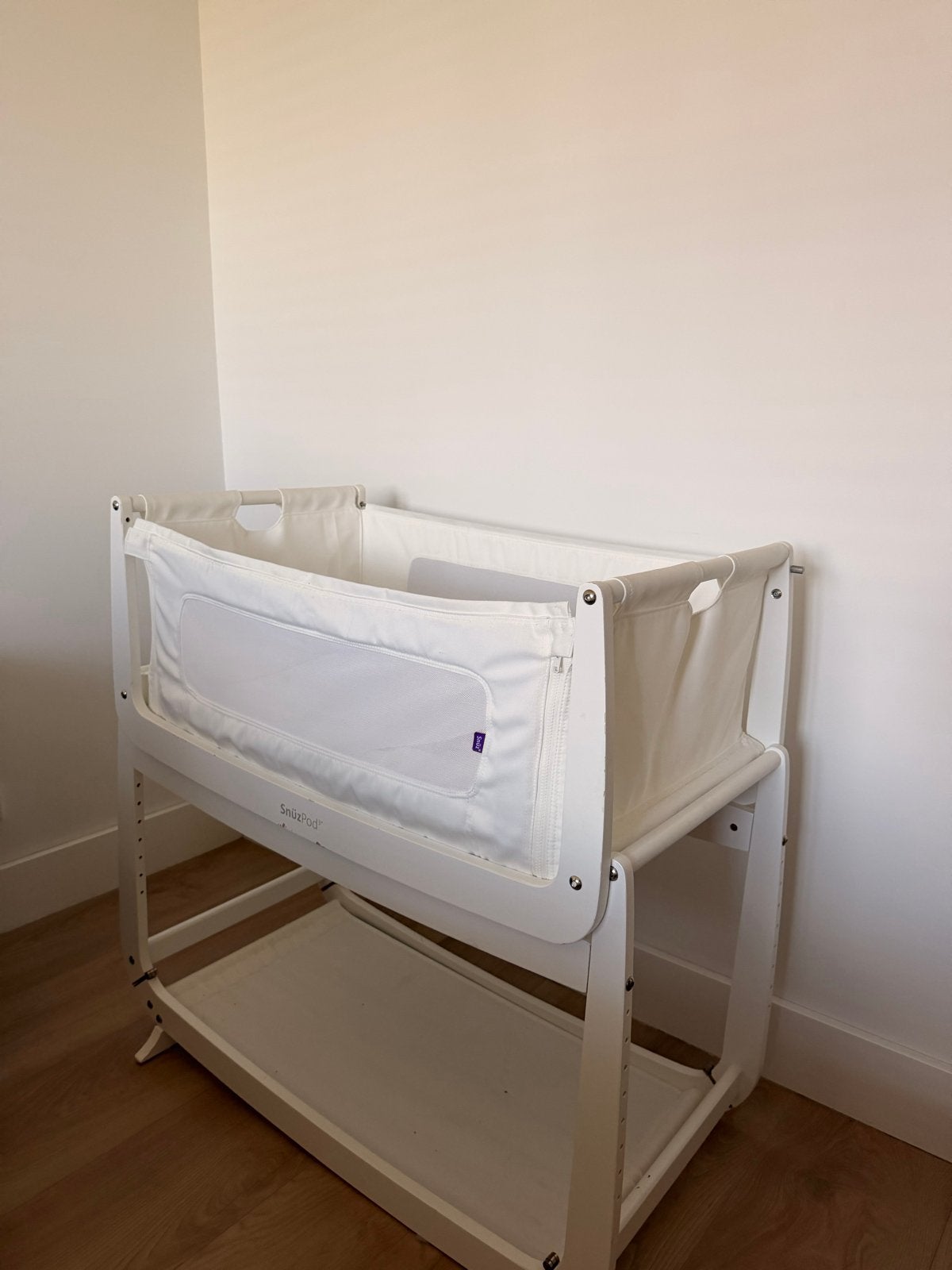 SnüzPod3 Co-sleeper Wieg - Wit, Ophalen, Gebruikt, Wieg