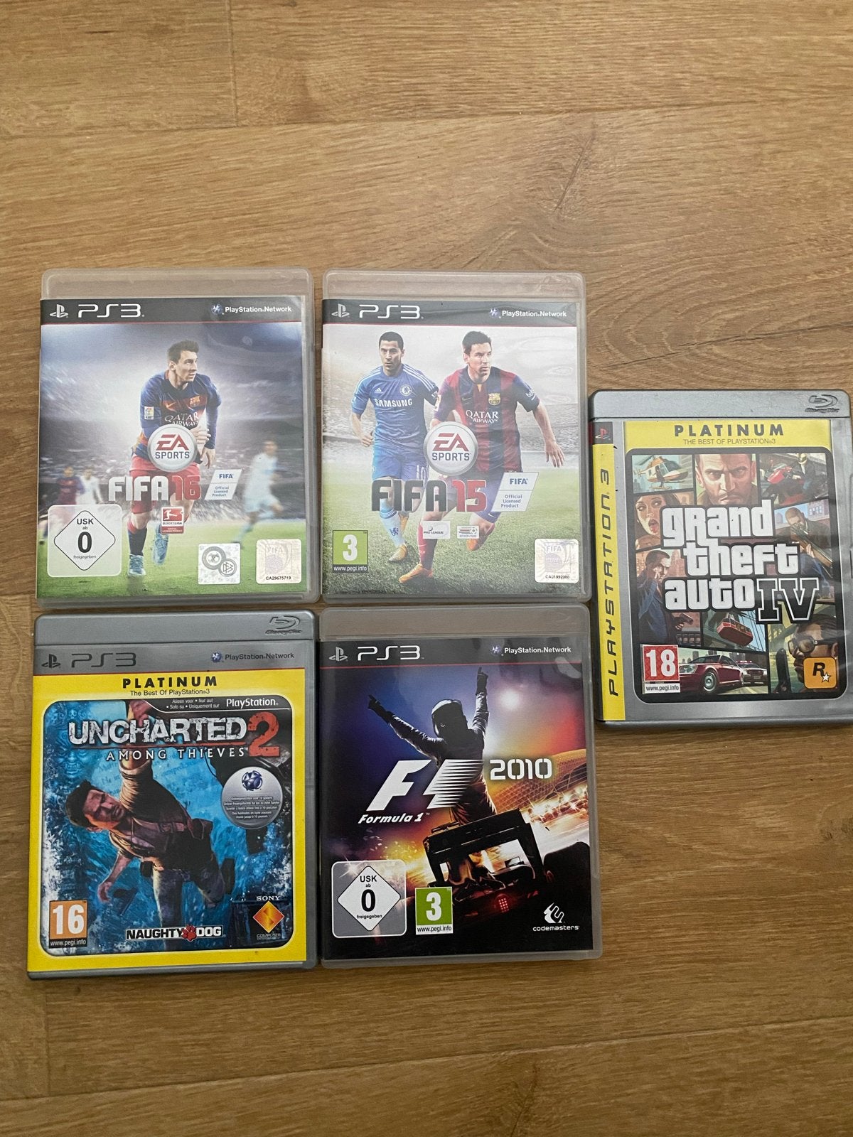 PlayStation 3 Games: FIFA, Uncharted, Grand Theft Auto, F1, Gebruikt, 1 speler, Ophalen of Verzenden, Vanaf 3 jaar