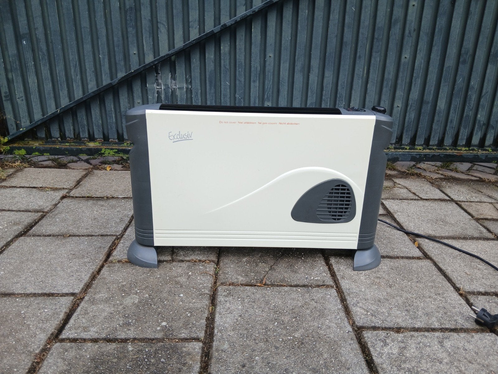 Exclusiv YC-20F Elektrische Kachel 2000W - MOET S.S.M. WEG!, Doe-het-zelf en Verbouw, Verwarming en Radiatoren, Ophalen, 30 tot 80 cm