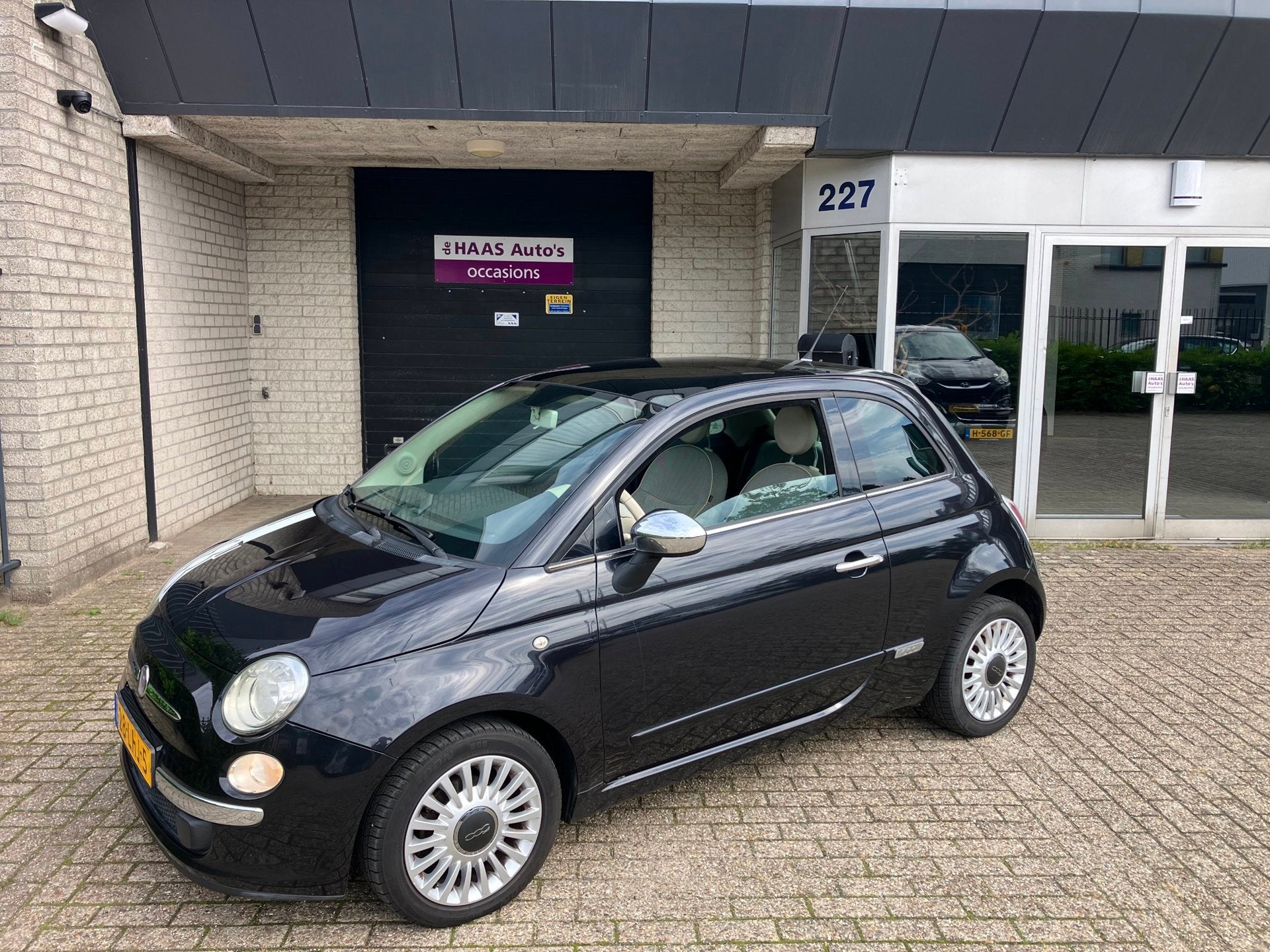 Fiat 500 1.2 Lounge / AUTOMAAT / PANO DAK / AIRCO / ALU VELG, Euro 5, Stof, Gebruikt, 4 cilinders