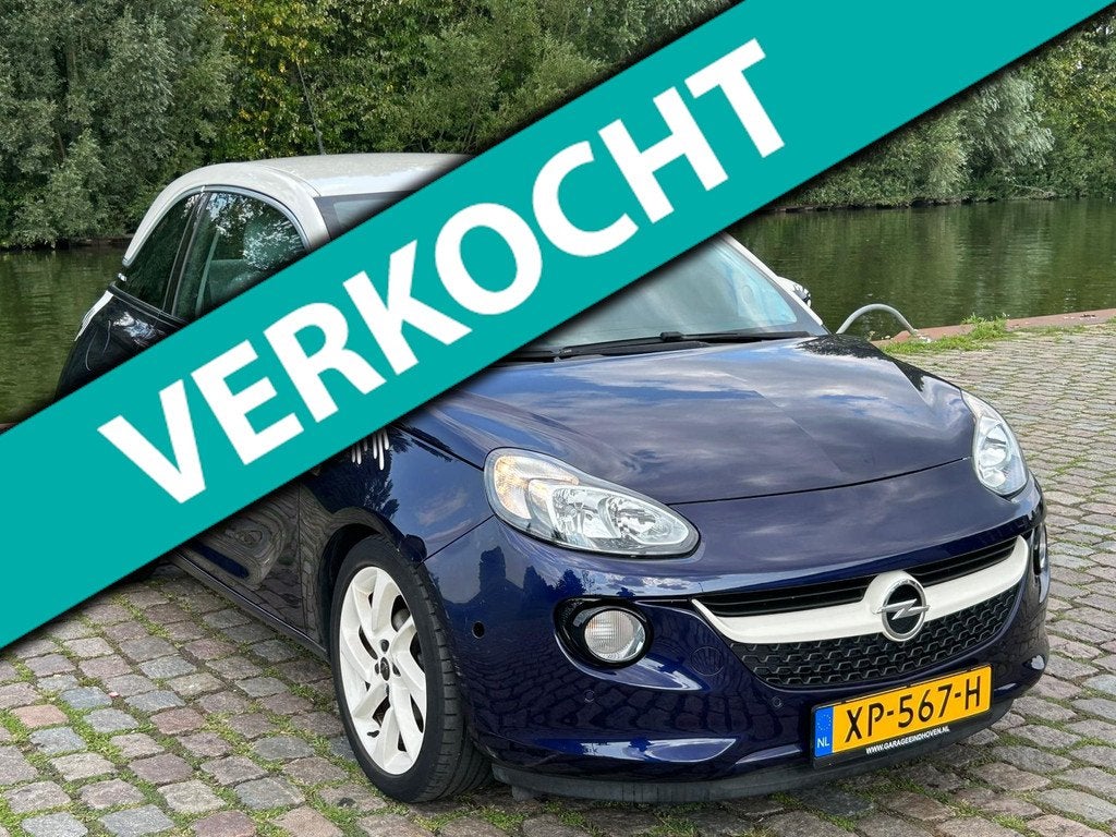Opel ADAM 1.2 Glam Zeer mooi auto airco cruis control cv op, Auto's, Opel, Voorwielaandrijving, Euro 5, ADAM, 4 cilinders
