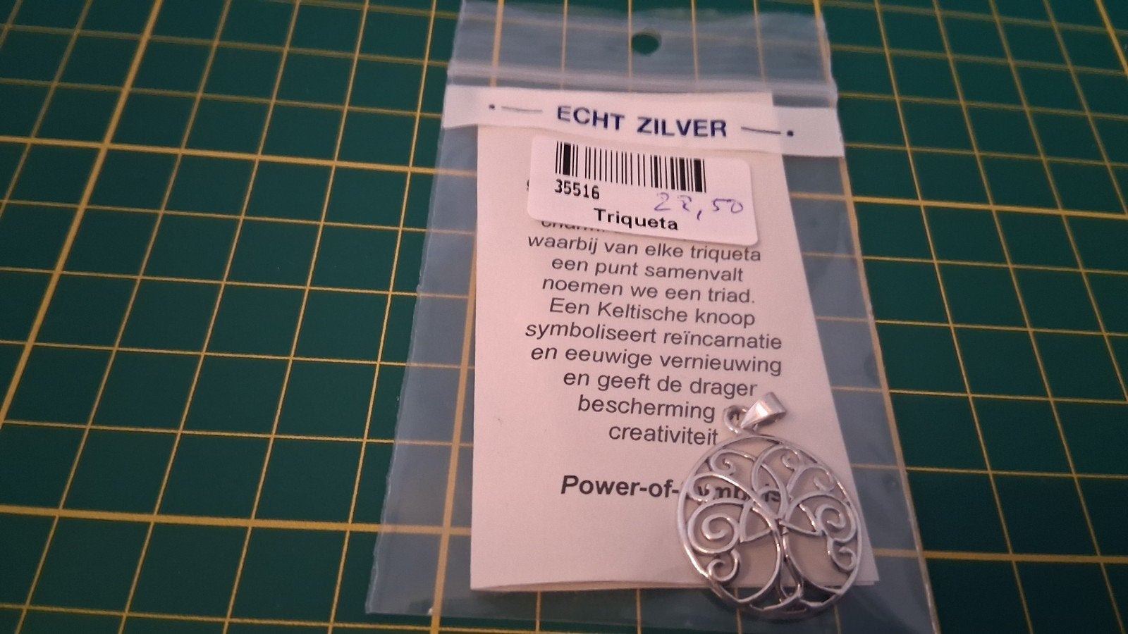 Zilveren Triqueta Hanger - Keltische Knoop, Verzenden