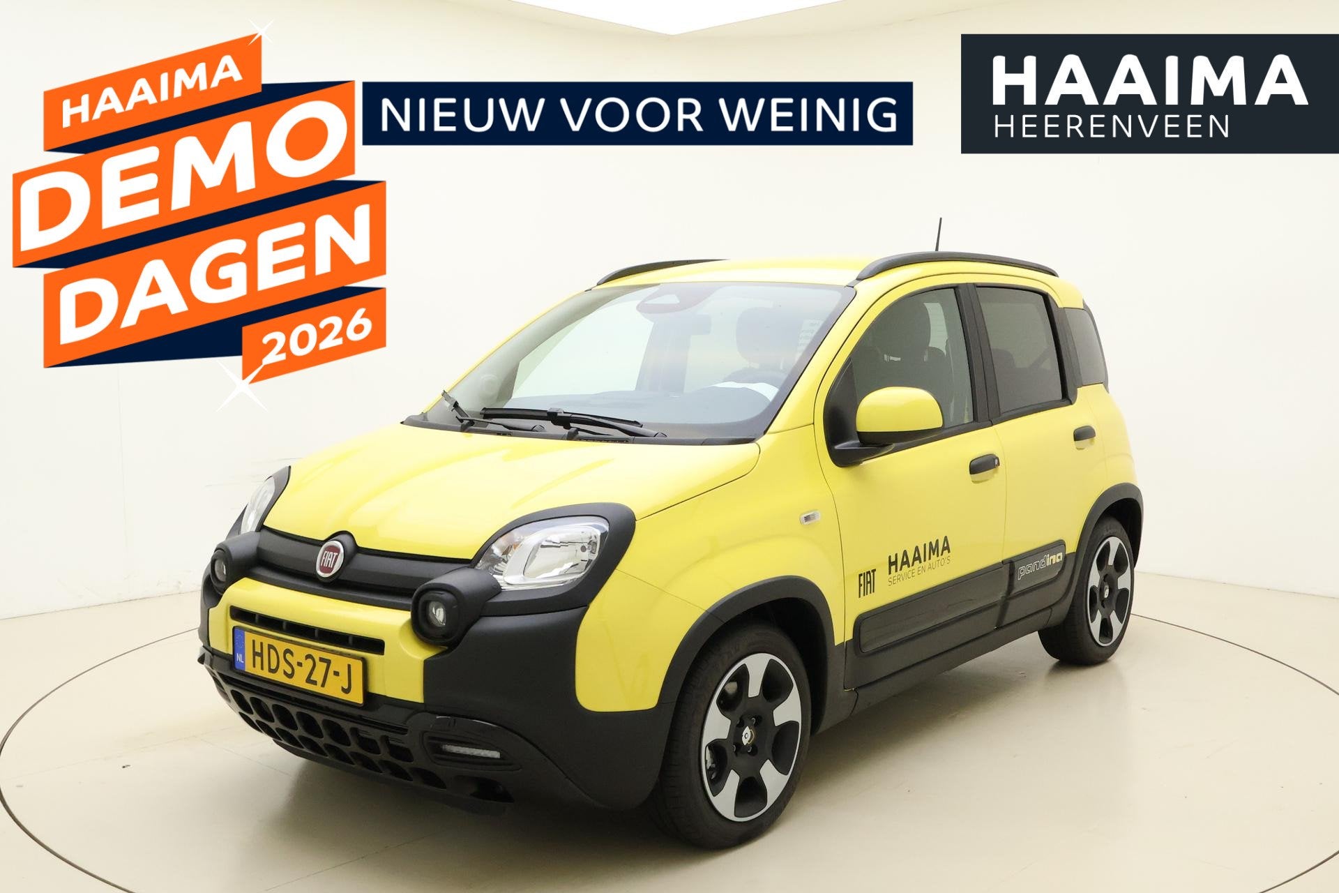 Fiat Panda 1.0 Hybrid Pandina Cross | Digitale cockpit | Par