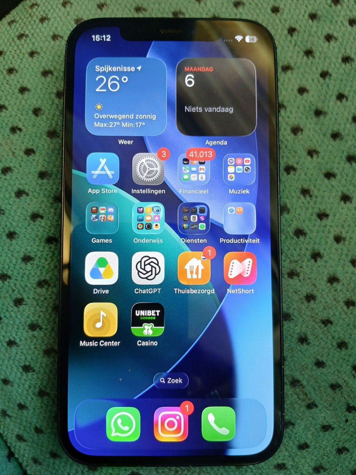 Iphone 12, Telecommunicatie, Mobiele telefoons | Apple iPhone, Ophalen, 83 %, Gebruikt, Zwart