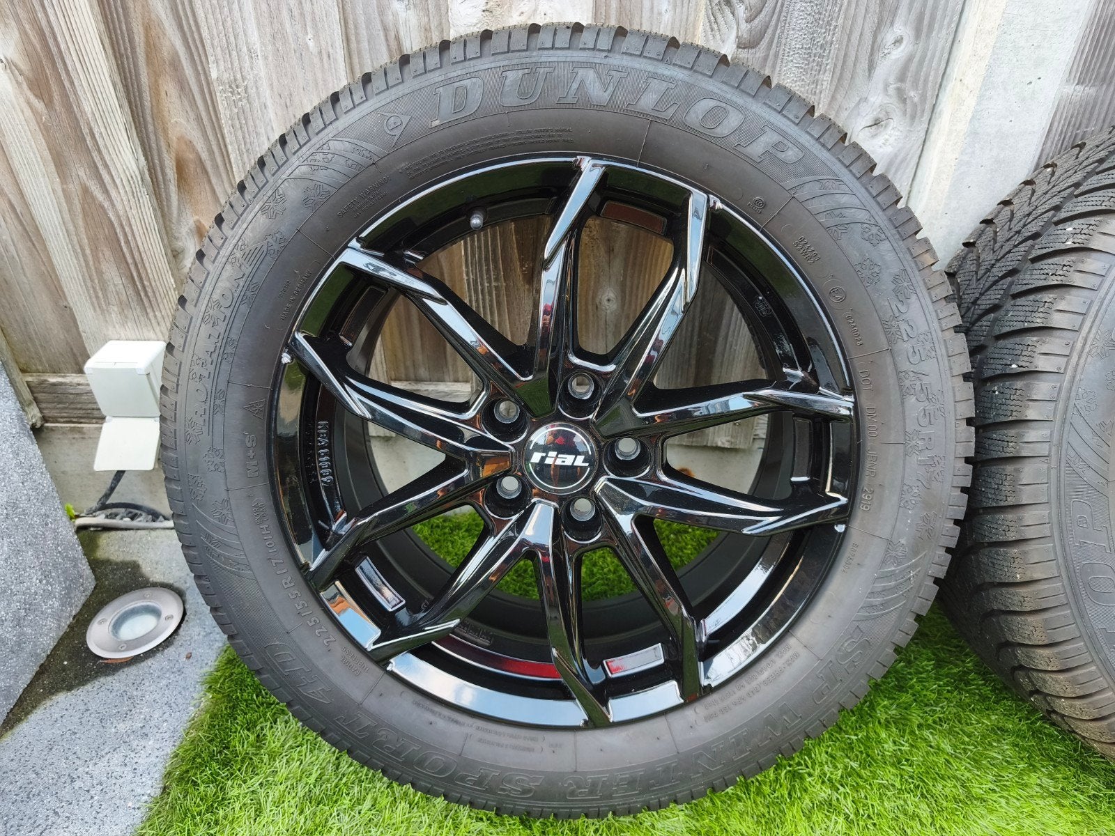 17inch velgen (5x115) + Dunlop winterbanden (225/55/R17), Auto-onderdelen, Ophalen, Banden en Velgen, Nieuw, 17 inch