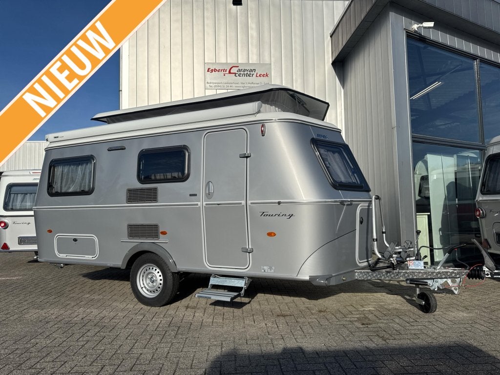 Eriba Touring 540 Legend Hampton Zilver, Kachel, 4 tot 5 meter, Eriba, Bedrijf