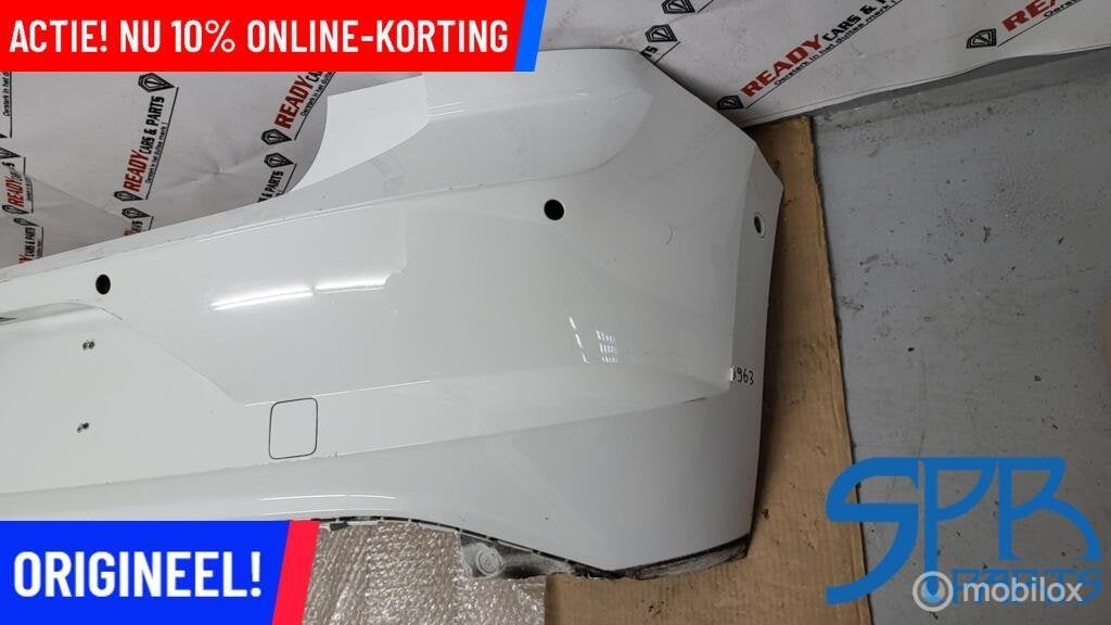 Achterbumper VW Polo 2G AW1 GTI DIFFUSER '17-'21 2G6807421E, Gebruikt, Volkswagen, Ophalen of Verzenden, Achter