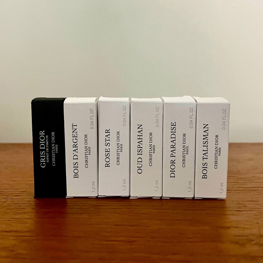 6 exclusieve Dior Privé samples niche, Ophalen of Verzenden, Zo goed als nieuw