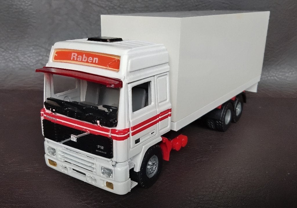 Tekno Volvo F12 schaalmodel 1/50 Raben onderdelen parts, Hobby en Vrije tijd, Modelauto's | 1:50, Ophalen of Verzenden, Gebruikt