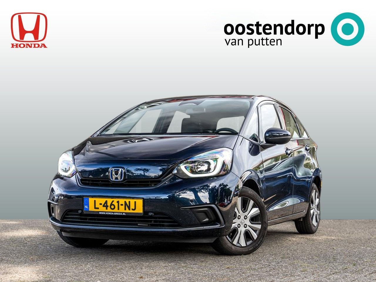 Honda Jazz 1.5 Full Hybrid Comfort | NL auto | Volledig deal, Auto's, Dealer onderhouden, Stof, Blauw, LED verlichting