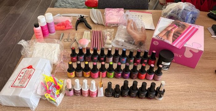 PinkGellac/manicure set, Ophalen