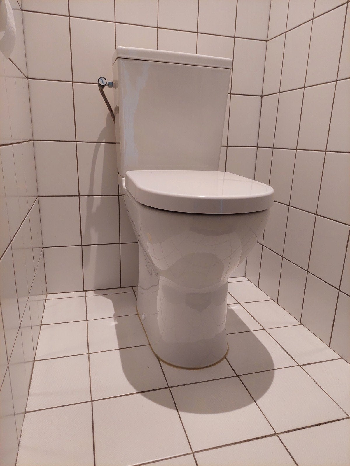 Staande wc, Ophalen