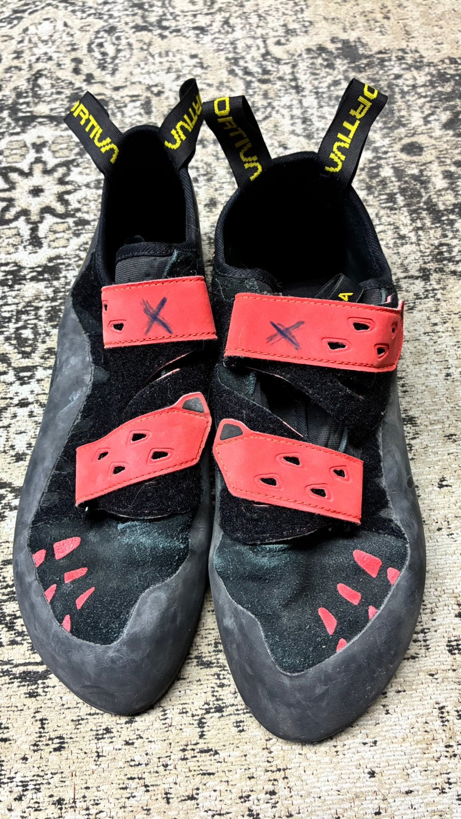 Te koop:paar La Sportiva Tarantula klimschoenen in maat 43½., Sport en Fitness, Klimsport, Ophalen of Verzenden, Zo goed als nieuw